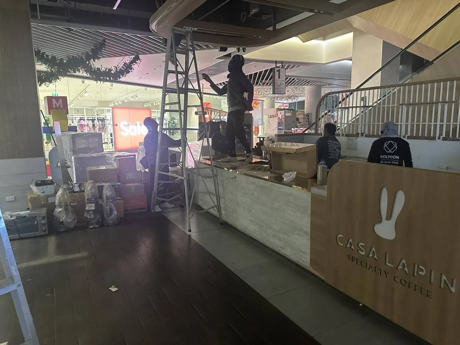 ก่อนตกแต่ง CASA LAPIN สาขา The Mall งามวงศ์วาน